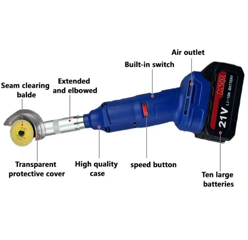 Lithium Battery-powered Cordle - Brushless Angle Grinder Battery Powered recension och pris