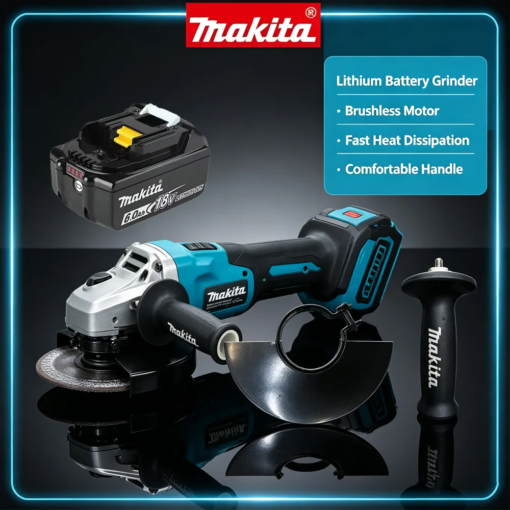 Makita DGA404 125mm Brushless  - Brushless Angle Grinder Battery Powered recension och pris