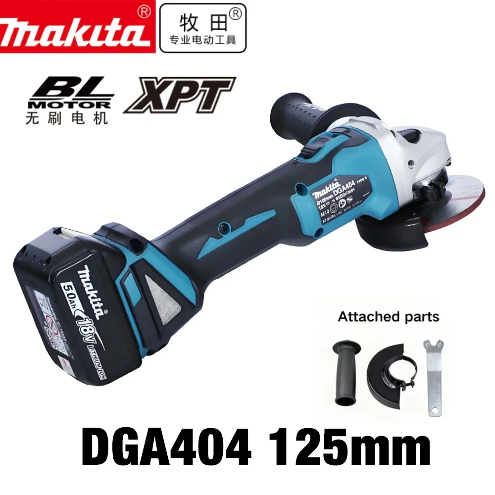 Makita DGA404 125mm Brushless  - Brushless Angle Grinder Battery Powered recension och pris